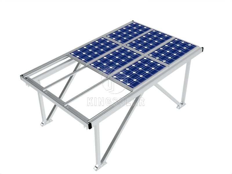 Cobertizo de cochera solar fotovoltaica impermeable de aleación de aluminio