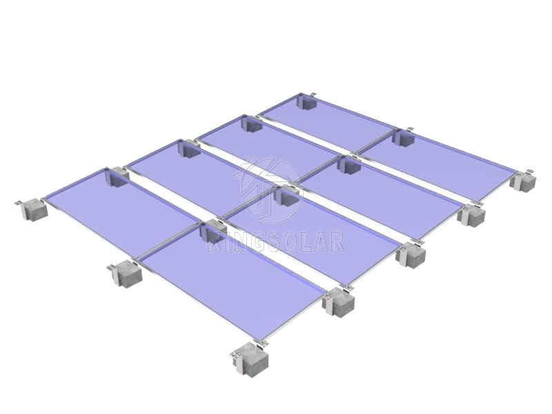 Accesorios de acero al carbono Sistema de montaje solar Matrix
